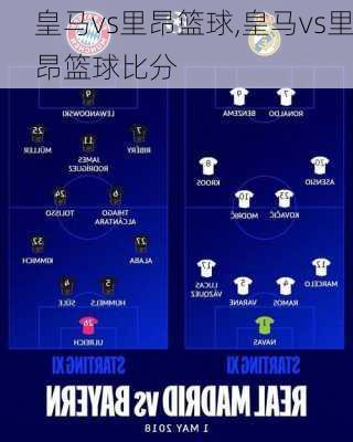 皇马vs里昂篮球,皇马vs里昂篮球比分