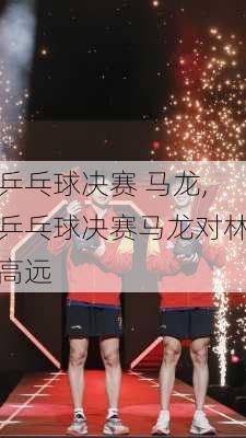乒乓球决赛 马龙,乒乓球决赛马龙对林高远