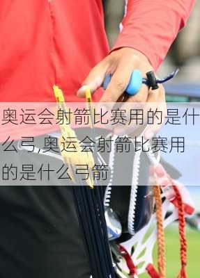 奥运会射箭比赛用的是什么弓,奥运会射箭比赛用的是什么弓箭