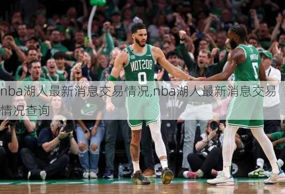 nba湖人最新消息交易情况,nba湖人最新消息交易情况查询