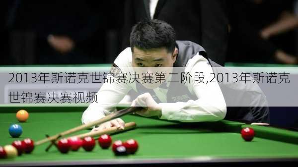 2013年斯诺克世锦赛决赛第二阶段,2013年斯诺克世锦赛决赛视频