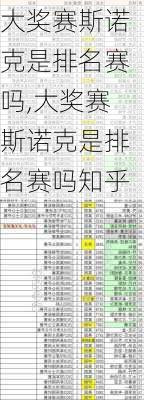 大奖赛斯诺克是排名赛吗,大奖赛斯诺克是排名赛吗知乎