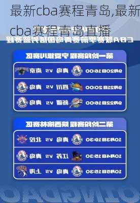 最新cba赛程青岛,最新cba赛程青岛直播