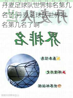 丹麦足球队世界排名第几名了,丹麦足球队世界排名第几名了啊