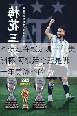 阿根廷夺冠是哪一年美洲杯,阿根廷夺冠是哪一年美洲杯的