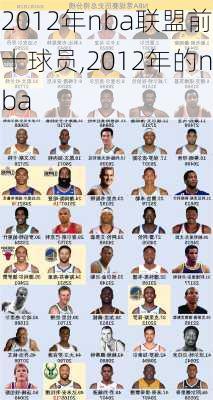 2012年nba联盟前十球员,2012年的nba
