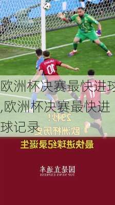 欧洲杯决赛最快进球,欧洲杯决赛最快进球记录
