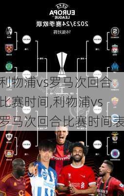 利物浦vs罗马次回合比赛时间,利物浦vs罗马次回合比赛时间表