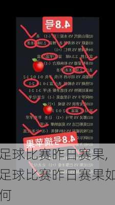 足球比赛昨日赛果,足球比赛昨日赛果如何