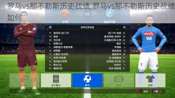 罗马vs那不勒斯历史战绩,罗马vs那不勒斯历史战绩如何
