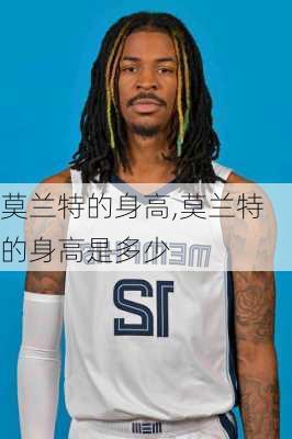 莫兰特的身高,莫兰特的身高是多少