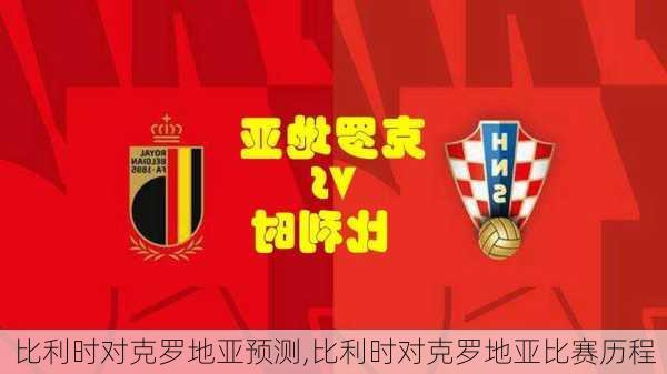 比利时对克罗地亚预测,比利时对克罗地亚比赛历程