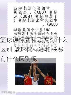 篮球锦标赛和联赛有什么区别,篮球锦标赛和联赛有什么区别呢