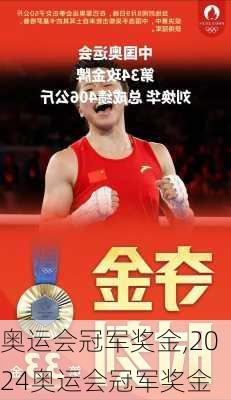 奥运会冠军奖金,2024奥运会冠军奖金