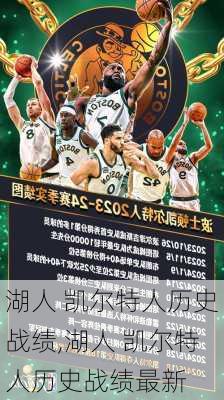 湖人 凯尔特人历史战绩,湖人 凯尔特人历史战绩最新