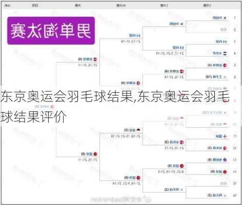 东京奥运会羽毛球结果,东京奥运会羽毛球结果评价