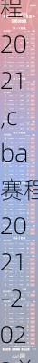 cba赛程 2021,cba赛程2021-2022总决赛视频
