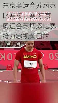 东京奥运会苏炳添比赛接力赛,东京奥运会苏炳添比赛接力赛视频回放