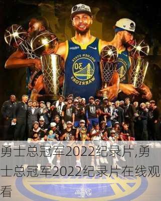 勇士总冠军2022纪录片,勇士总冠军2022纪录片在线观看