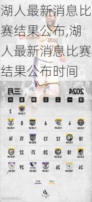 湖人最新消息比赛结果公布,湖人最新消息比赛结果公布时间