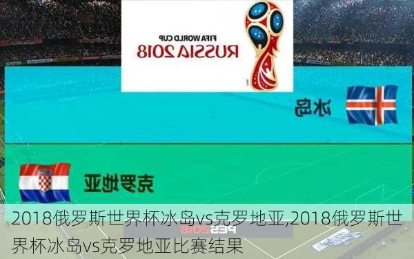 2018俄罗斯世界杯冰岛vs克罗地亚,2018俄罗斯世界杯冰岛vs克罗地亚比赛结果