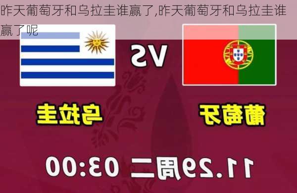 昨天葡萄牙和乌拉圭谁赢了,昨天葡萄牙和乌拉圭谁赢了呢