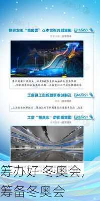 筹办好 冬奥会,筹备冬奥会