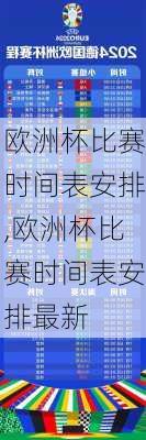 欧洲杯比赛时间表安排,欧洲杯比赛时间表安排最新