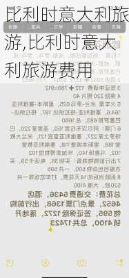 比利时意大利旅游,比利时意大利旅游费用