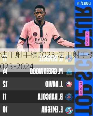 法甲射手榜2023,法甲射手榜2023-2024