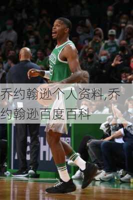 乔约翰逊个人资料,乔约翰逊百度百科