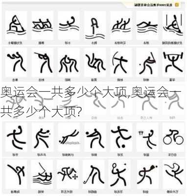 奥运会一共多少个大项,奥运会一共多少个大项?