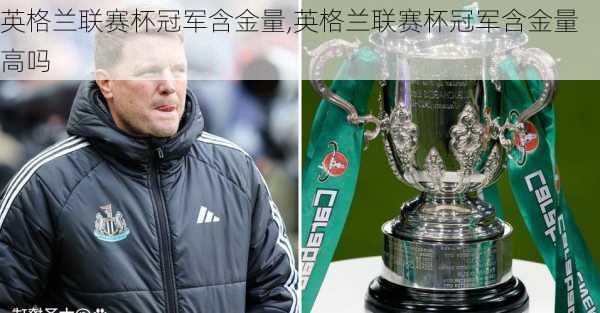 英格兰联赛杯冠军含金量,英格兰联赛杯冠军含金量高吗
