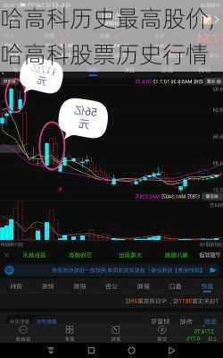 哈高科历史最高股价,哈高科股票历史行情