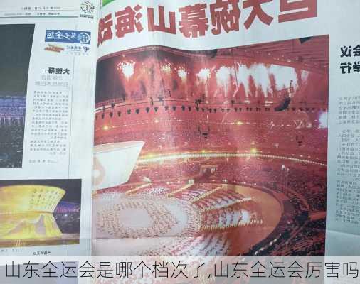山东全运会是哪个档次了,山东全运会厉害吗