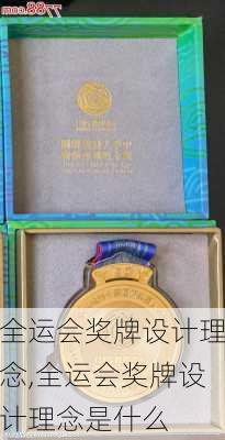 全运会奖牌设计理念,全运会奖牌设计理念是什么