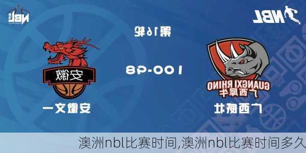 澳洲nbl比赛时间,澳洲nbl比赛时间多久