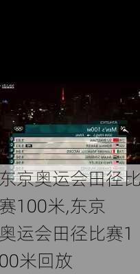 东京奥运会田径比赛100米,东京奥运会田径比赛100米回放