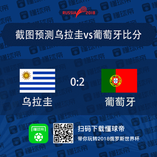葡萄牙VS乌拉圭,葡萄牙vs乌拉圭赛事预测