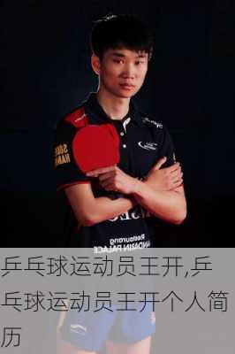 乒乓球运动员王开,乒乓球运动员王开个人简历