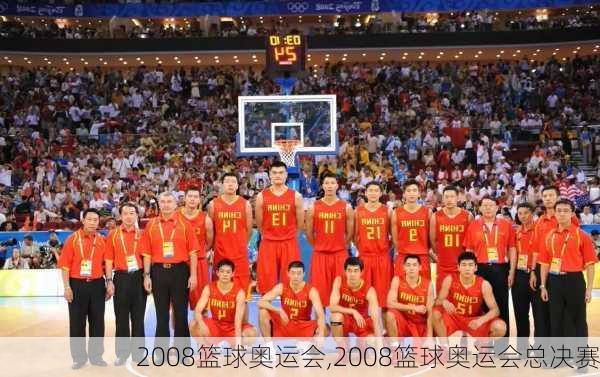 2008篮球奥运会,2008篮球奥运会总决赛