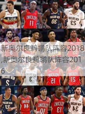 新奥尔良鹈鹕队阵容2018,新奥尔良鹈鹕队阵容2016