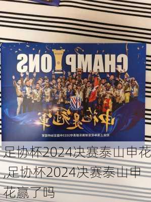 足协杯2024决赛泰山申花,足协杯2024决赛泰山申花赢了吗