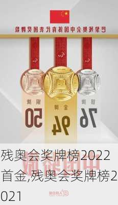 残奥会奖牌榜2022首金,残奥会奖牌榜2021
