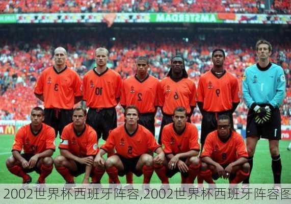 2002世界杯西班牙阵容,2002世界杯西班牙阵容图