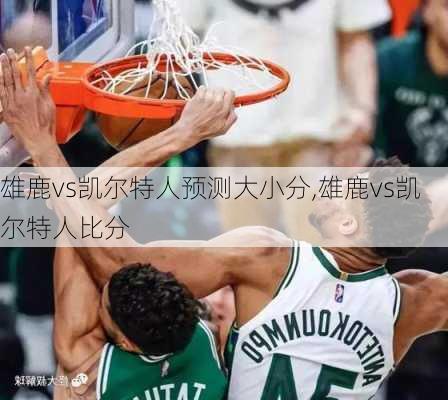 雄鹿vs凯尔特人预测大小分,雄鹿vs凯尔特人比分