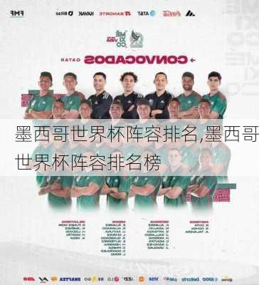 墨西哥世界杯阵容排名,墨西哥世界杯阵容排名榜