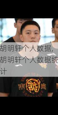 胡明轩个人数据,胡明轩个人数据统计