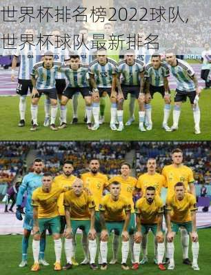 世界杯排名榜2022球队,世界杯球队最新排名
