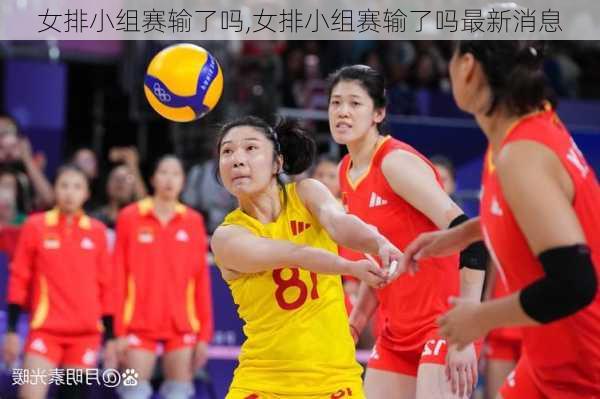 女排小组赛输了吗,女排小组赛输了吗最新消息